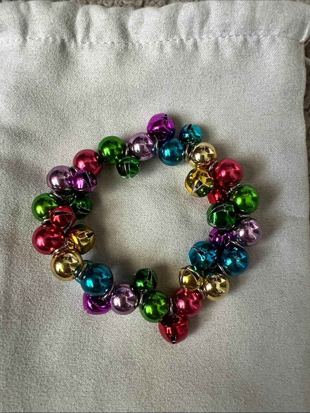 Christmas bells bracelet